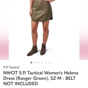 5.11 Tactical Women's Mini Skirt in Ranger Green